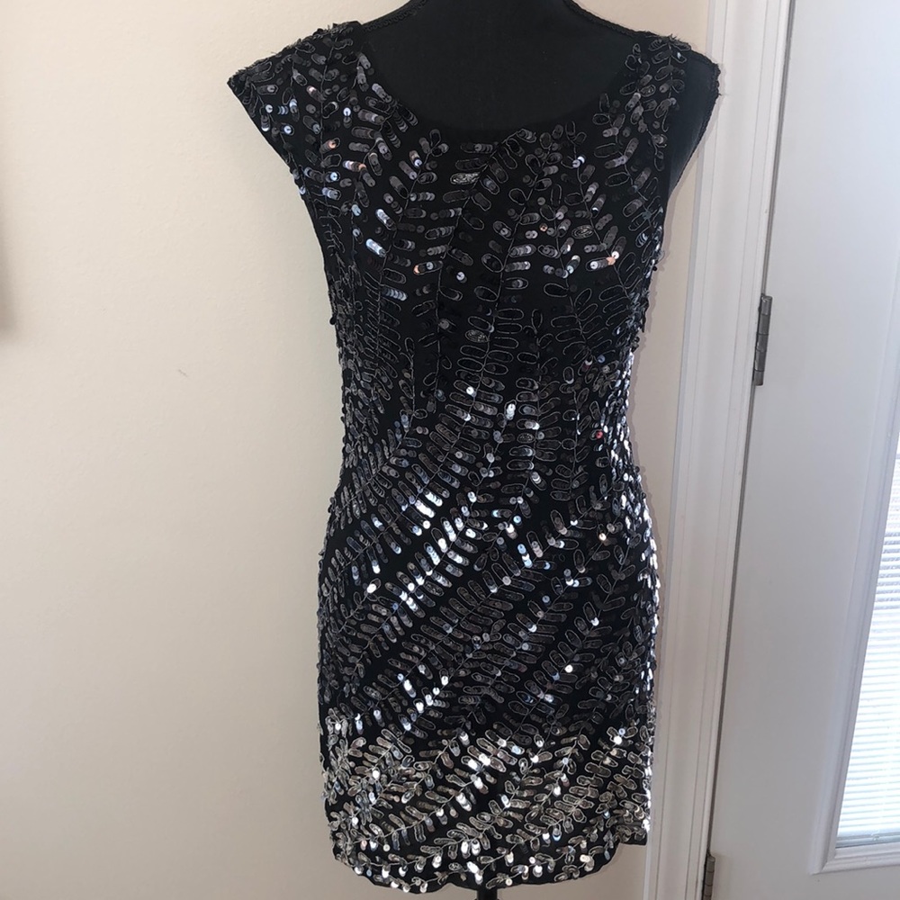 Alice and Olivia Silk/sequin Dress Size 2